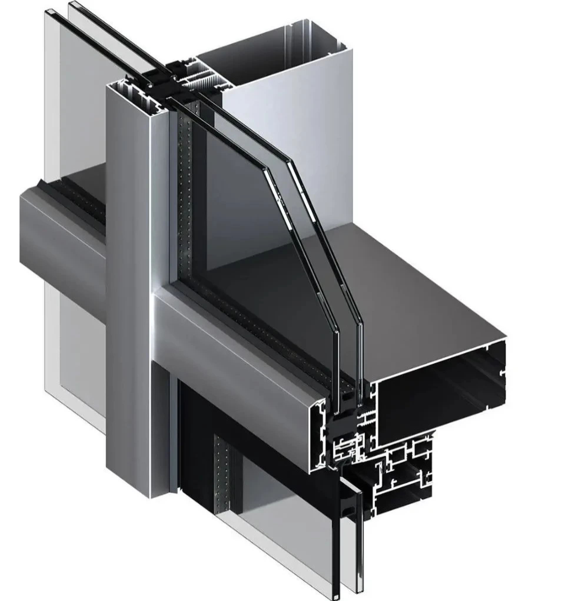 STICK CURTAIN WALL SYSTEM