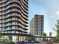 ARTI GROUP – Presenting a new and ambitious project! Facade works are progressing rapidly in the "Bakı Bağları" residential complex project.
